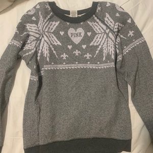 VS Pink crewneck sweater